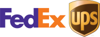 fedex and ups logo